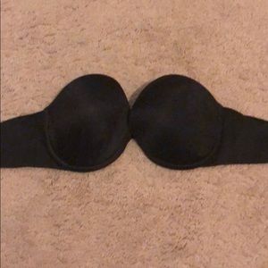 Victoria’s Secret Black strapless bra